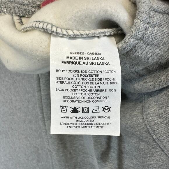 Nike Pants Men's Sweatpants Joggers Drawstring Size Medium Gray Cotton Blend - Picture 9 of 12